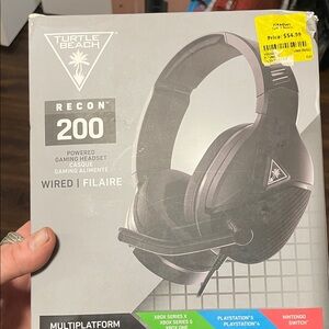 Turtle Beach Recon 200 Wired Gaming Headset - Black